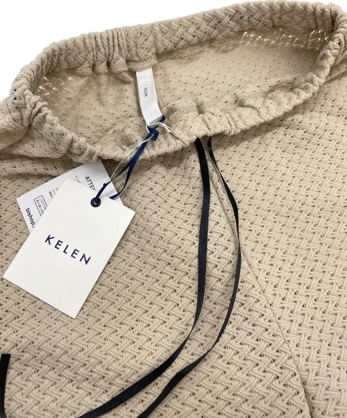 kelen（ケレン）kelen (ケレン) ストレッチレースアンダーパンツ NOEL ベージュ サイズ:SIZE M 未使用品の古着・服飾アイテム