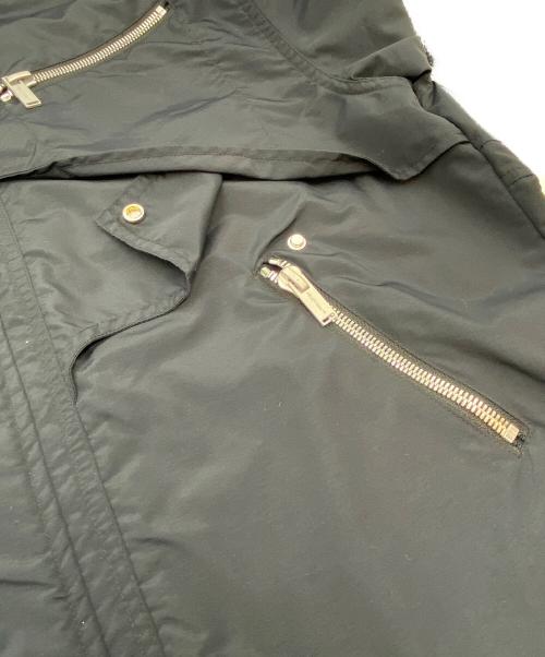 HELIOT EMIL（ヘリオットエミル）HELIOT EMIL (ヘリオットエミル) S/S  LAYERED SHIRT ブラック サイズ:SIZE 50の古着・服飾アイテム