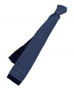 中古・古着通販】HERMES (エルメス) Hロゴシルクネクタイ ネイビー