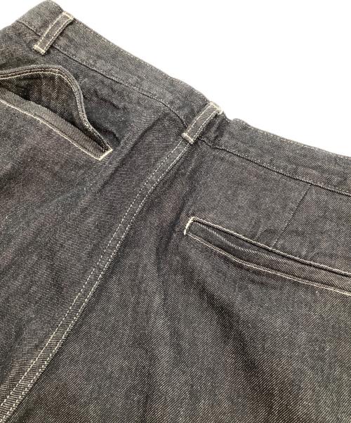 Graphpaper（グラフペーパー）Graphpaper (グラフペーパー) Colorfast Denim Two Tuck Pants インディゴ サイズ:1の古着・服飾アイテム
