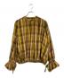 KAPITAL（キャピタル）の古着「ヘビーネル プルオーバーブラウス」｜イエロー×オレンジ