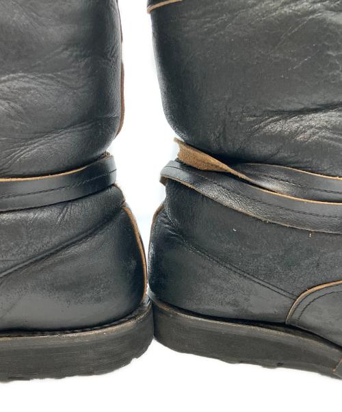 ROLLING DUB TRIO（ローリングダブトリオ）rolling dub trio (ローリングダブトリオ) MUSHMANS (マッシュマンズ) FARMER BOOTS ブラック サイズ:26.5㎝の古着・服飾アイテム