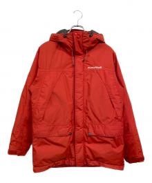mont-bell（モンベル）の古着「パウダーラウンドパーカー」｜レッド