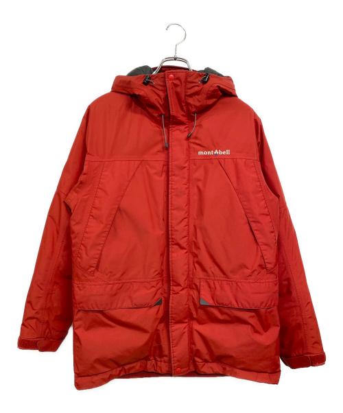 mont-bell（モンベル）mont-bell (モンベル) パウダーラウンドパーカー レッド サイズ:SIZE XSの古着・服飾アイテム