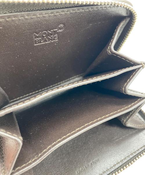 MONTBLANC（モンブラン）MONTBLANC (モンブラン) コインケース ブラック×ブラウンの古着・服飾アイテム