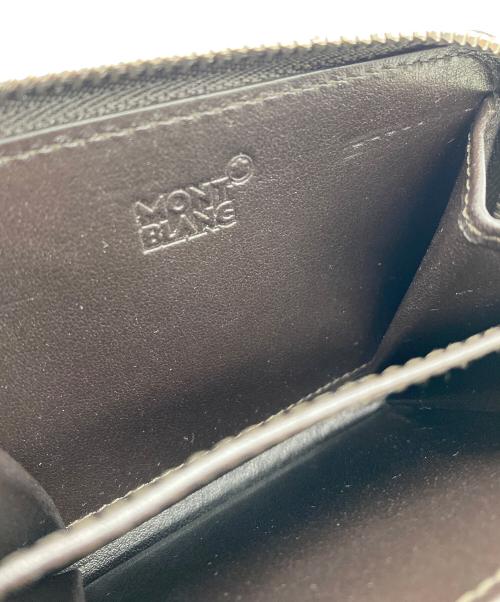 MONTBLANC（モンブラン）MONTBLANC (モンブラン) コインケース ブラック×ブラウンの古着・服飾アイテム