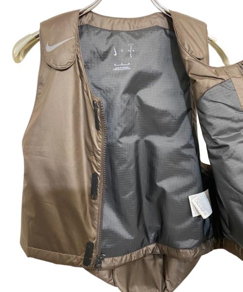 NIKE（ナイキ）NIKE (ナイキ) Travis Scott CACT.US CORP ウーブンベスト ブラウン サイズ:Mの古着・服飾アイテム