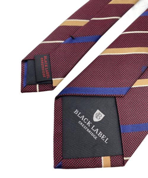 BLACK LABEL CRESTBRIDGE（ブラックレーベル クレストブリッジ）BLACK LABEL CRESTBRIDGE (ブラックレーベル クレストブリッジ) マルチストライプネクタイ サイズ:無し 未使用品の古着・服飾アイテム