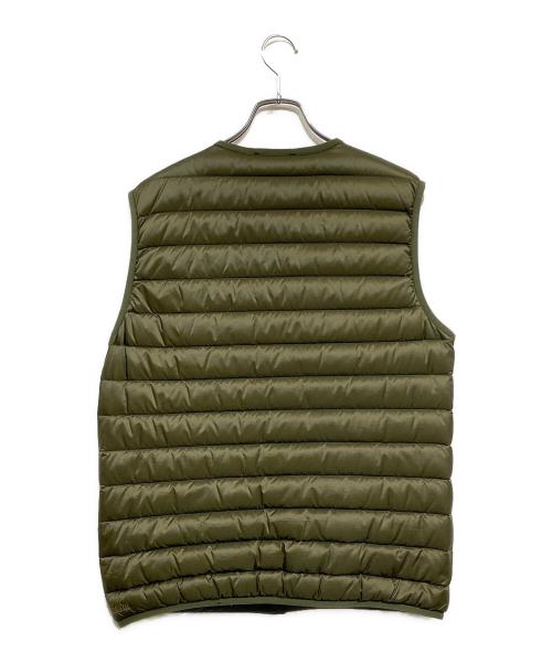 MARMOT（マーモット）MARMOT (マーモット) BEAMS (ビームス) 別注ダウンベスト グリーン サイズ:SIZE Lの古着・服飾アイテム