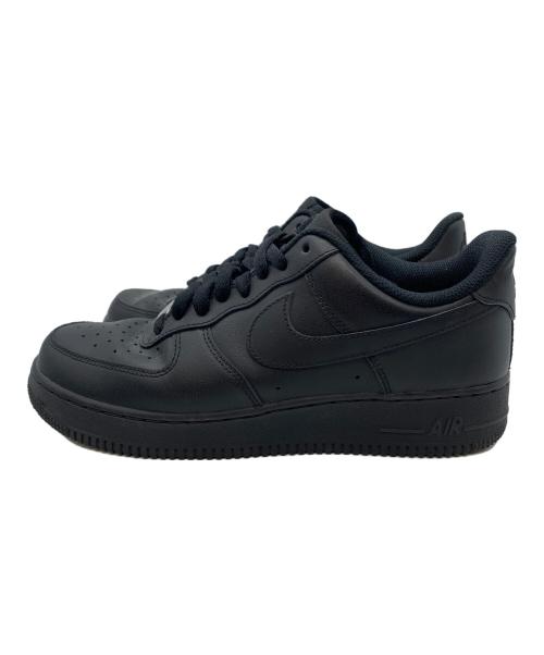 NIKE（ナイキ）NIKE (ナイキ) AIR FORCE1 ブラック サイズ:26ｃｍの古着・服飾アイテム