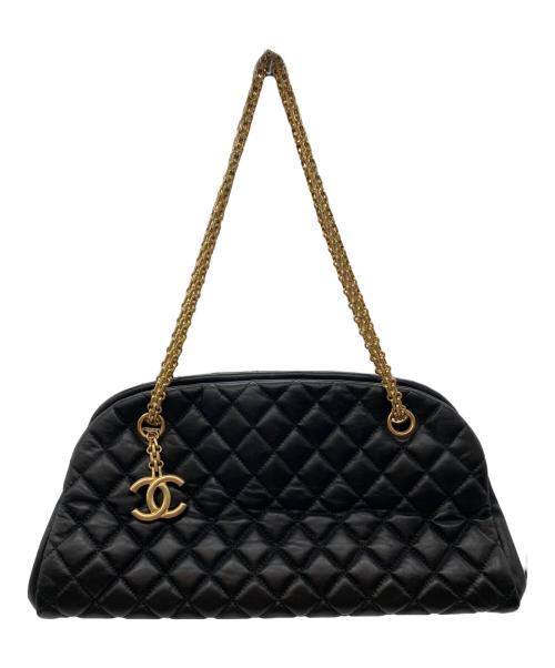 CHANEL（シャネル）CHANEL (シャネル) ボーリングバッグ ブラックの古着・服飾アイテム