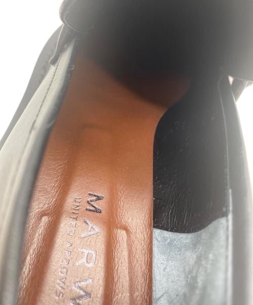 MARW UNITED ARROWS（マルゥ ユナイテッドアローズ）MARW UNITED ARROWS (マルゥ ユナイテッドアローズ) プラットフォーム ローファー ブラック サイズ:SIZE 25cmの古着・服飾アイテム
