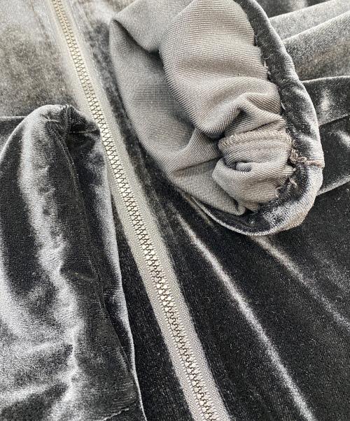 BOB MACKIE（ボブマッキー）BOB MACKIE (ボブマッキー) 80-90's ベロアジャケット ブラック サイズ:SIZE 6Lの古着・服飾アイテム