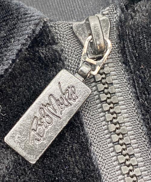 BOB MACKIE（ボブマッキー）BOB MACKIE (ボブマッキー) 80-90's ベロアジャケット ブラック サイズ:SIZE 6Lの古着・服飾アイテム