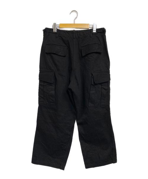 COMOLI（コモリ）COMOLI (コモリ) ブラックデニム B.D.U パンツ ブラック サイズ:SIZE 1 （S～M)の古着・服飾アイテム