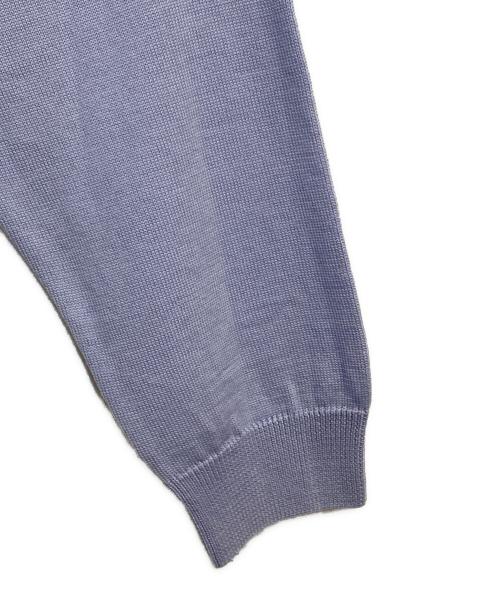 Burberrys（バーバリーズ）Burberrys (バーバリーズ) 薄手カーディガン ライトブルー×金ボタン サイズ:SIZE LLの古着・服飾アイテム