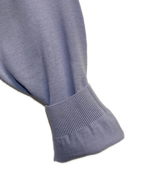 Burberrys（バーバリーズ）Burberrys (バーバリーズ) 薄手カーディガン ライトブルー×金ボタン サイズ:SIZE LLの古着・服飾アイテム