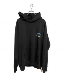 WEEKENDService（ウィークエンドサービス）の古着「プルオーバーパーカー」｜ブラック