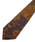 中古・古着 Burberrys (バーバリーズ) 80's オリエンタルフラワー ネクタイ ブラウン×ネイビー サイズ:無し：5000円