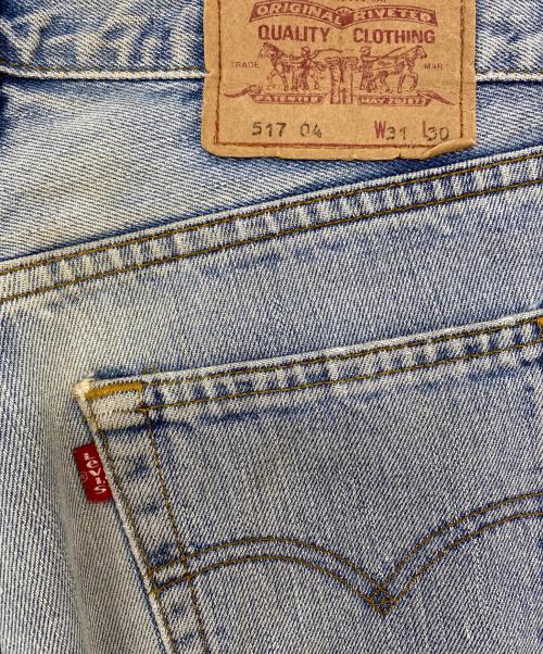 LEVI'S 517（リーバイス）LEVI'S 517 (リーバイス) 90'sブーツカットジーンズ インディゴ サイズ:W31(78.5㎝)の古着・服飾アイテム