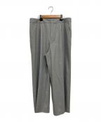 UNTITLEDアンタイトル）の古着「スーパーサキソニー ワイドパンツ」｜グレー