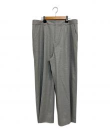 UNTITLED（アンタイトル）の古着「スーパーサキソニー ワイドパンツ」｜グレー