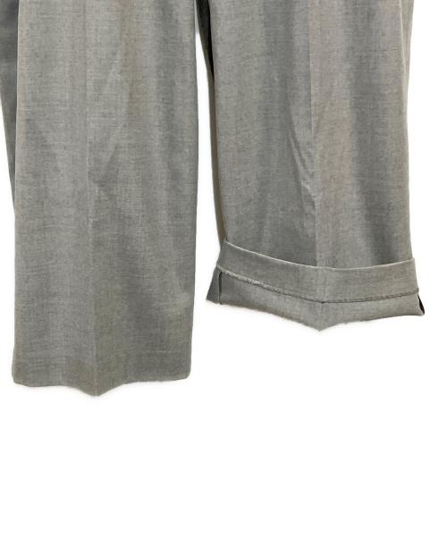 UNTITLED（アンタイトル）UNTITLED (アンタイトル) スーパーサキソニー ワイドパンツ グレー サイズ:SIZE 50 (4L)の古着・服飾アイテム