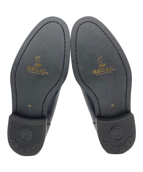 REGAL（リーガル）REGAL (リーガル) Uチップシューズ ブラック サイズ:SIZE 25cm 未使用品の古着・服飾アイテム