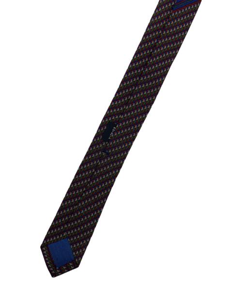 Christian Dior MONSIEUR（クリスチャンディオールムッシュ）Christian Dior MONSIEUR (クリスチャンディオールムッシュ) ヴィンテージ スカーフ柄ネクタイ ネイビー サイズ:無し 未使用品の古着・服飾アイテム