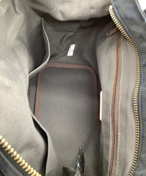 russet（ラシット）russet (ラシット) 2WAYバッグ ネイビーの古着・服飾アイテム