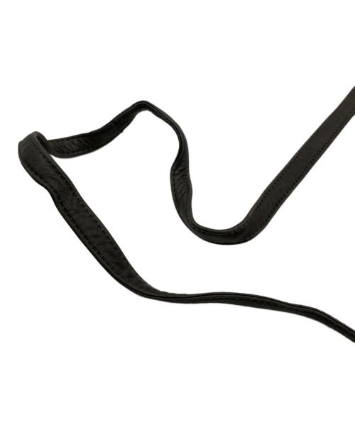 BALLY（バリー）BALLY (バリー) キルティング巾着ショルダーバッグ ダークグレーの古着・服飾アイテム