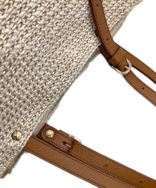 russet（ラシット）russet (ラシット) カゴバッグ ナチュラルの古着・服飾アイテム