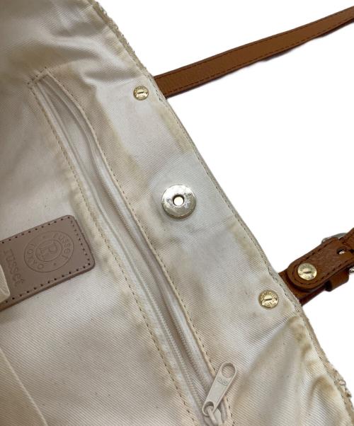 russet（ラシット）russet (ラシット) カゴバッグ ナチュラルの古着・服飾アイテム