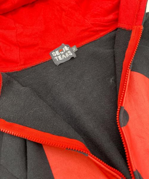 SECRET TEAMS（シークレット チーム）SECRET TEAMS (シークレット チーム) ロケット団パーカー ブラック サイズ:Mの古着・服飾アイテム