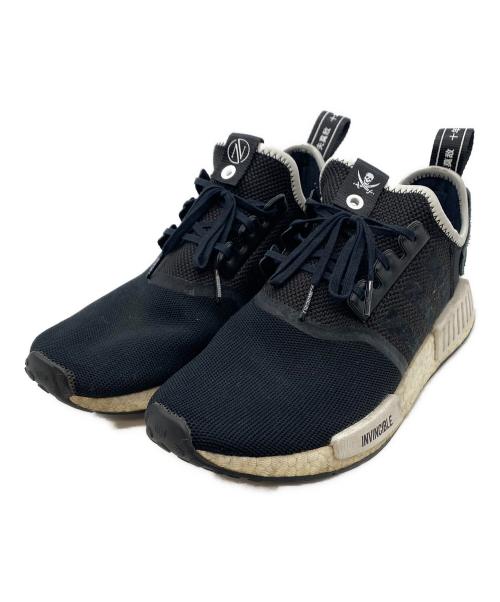 NEIGHBORHOOD（ネイバーフッド）NEIGHBORHOOD (ネイバーフッド) INVINCIBLE (インヴィンシブル) adidas (アディダス) NMD R1 ブラック サイズ:25cmの古着・服飾アイテム