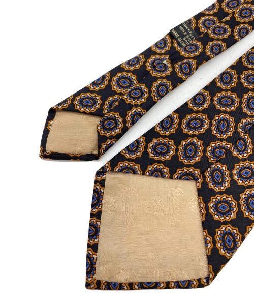 GUCCI（グッチ）GUCCI (グッチ) ヴィンテージ小紋柄ネクタイ ブラック サイズ:無しの古着・服飾アイテム