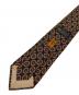 GUCCI (グッチ) ヴィンテージ小紋柄ネクタイ ブラック サイズ:無し：5000円