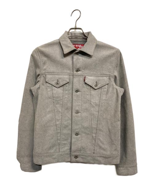 LEVI'S（リーバイス）LEVI'S (リーバイス) JUNYA WATANABE MAN COMME des GARCONS (ジュンヤワタナベ コムデギャルソン) トラッカージャケット ライトグレー サイズ:SIZE Sの古着・服飾アイテム