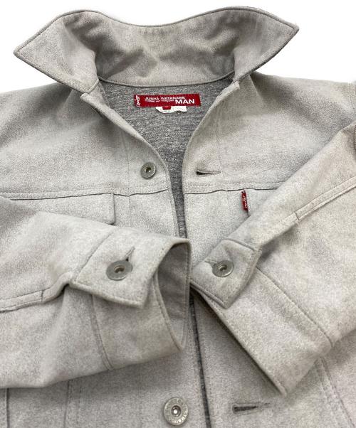 LEVI'S（リーバイス）LEVI'S (リーバイス) JUNYA WATANABE MAN COMME des GARCONS (ジュンヤワタナベ コムデギャルソン) トラッカージャケット ライトグレー サイズ:SIZE Sの古着・服飾アイテム