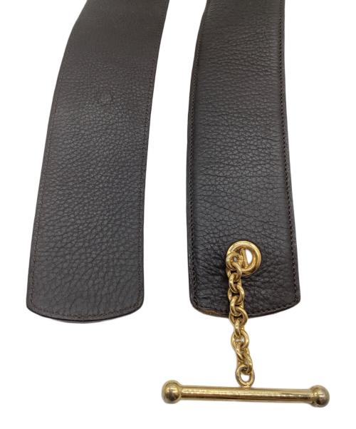 MARNI（マルニ）MARNI (マルニ) リングベルト ブラウン サイズ:SIZE Mの古着・服飾アイテム