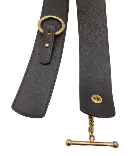 MARNI（マルニ）MARNI (マルニ) リングベルト ブラウン サイズ:SIZE Mの古着・服飾アイテム