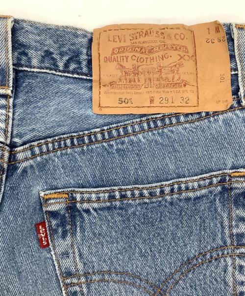 LEVI'S 501（リーバイス）LEVI'S 501 (リーバイス) 90's レギュラーストレートジーンズ ブルー サイズ:SIZE 73.5cm (W29)の古着・服飾アイテム