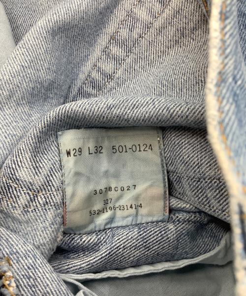LEVI'S 501（リーバイス）LEVI'S 501 (リーバイス) 90's レギュラーストレートジーンズ ブルー サイズ:SIZE 73.5cm (W29)の古着・服飾アイテム