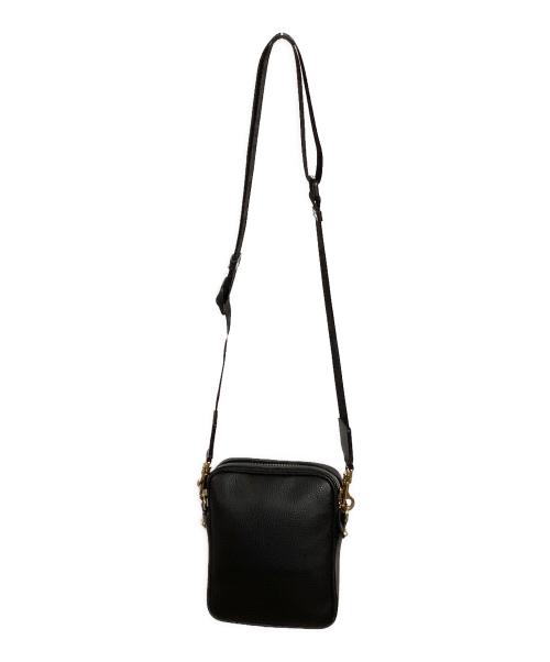 VERSACE（ヴェルサーチェ）VERSACE (ヴェルサーチェ) メデューサショルダーバッグ ブラックの古着・服飾アイテム