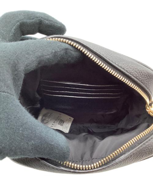 VERSACE（ヴェルサーチェ）VERSACE (ヴェルサーチェ) メデューサショルダーバッグ ブラックの古着・服飾アイテム