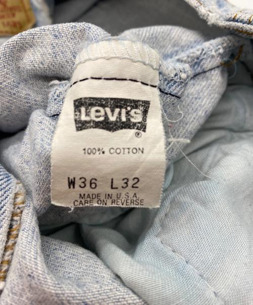 LEVI'S 550（リーバイス550）LEVI'S 550 (リーバイス550) 90's リラックスフィットテーパード ライトブルー サイズ:W36の古着・服飾アイテム