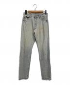 LEVI'S 501リーバイス）の古着「90's レギュラーストレートジーンズ」｜ライトブルー