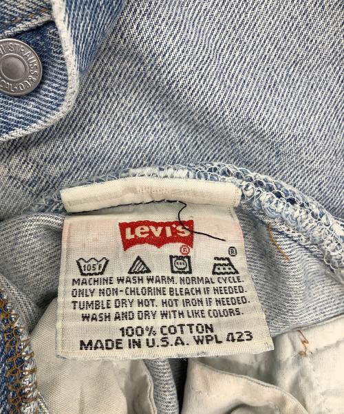 LEVI'S 501（リーバイス）LEVI'S 501 (リーバイス) 90's レギュラーストレートジーンズ ライトブルー サイズ:SIZE 91cm (W36)の古着・服飾アイテム