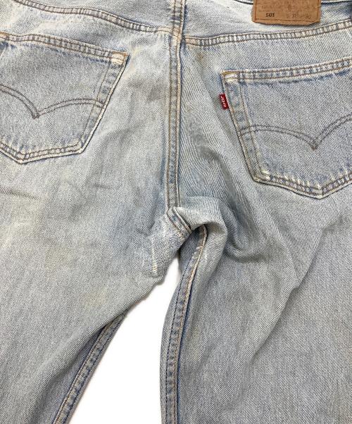 LEVI'S 501（リーバイス）LEVI'S 501 (リーバイス) 90's レギュラーストレートジーンズ ライトブルー サイズ:SIZE 91cm (W36)の古着・服飾アイテム