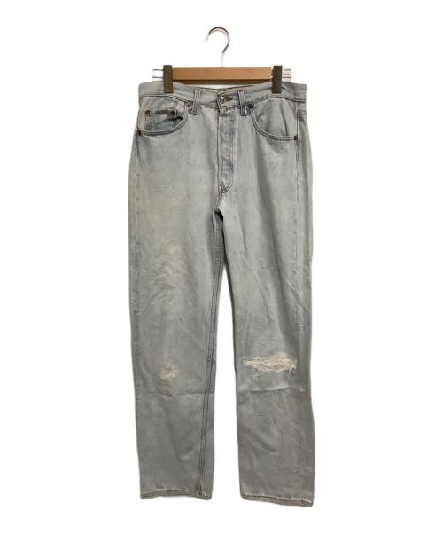 LEVI'S 501（リーバイス）LEVI'S 501 (リーバイス) 90's レギュラーストレートジーンズ ライトブルー サイズ:SIZE 81cm (W32)の古着・服飾アイテム